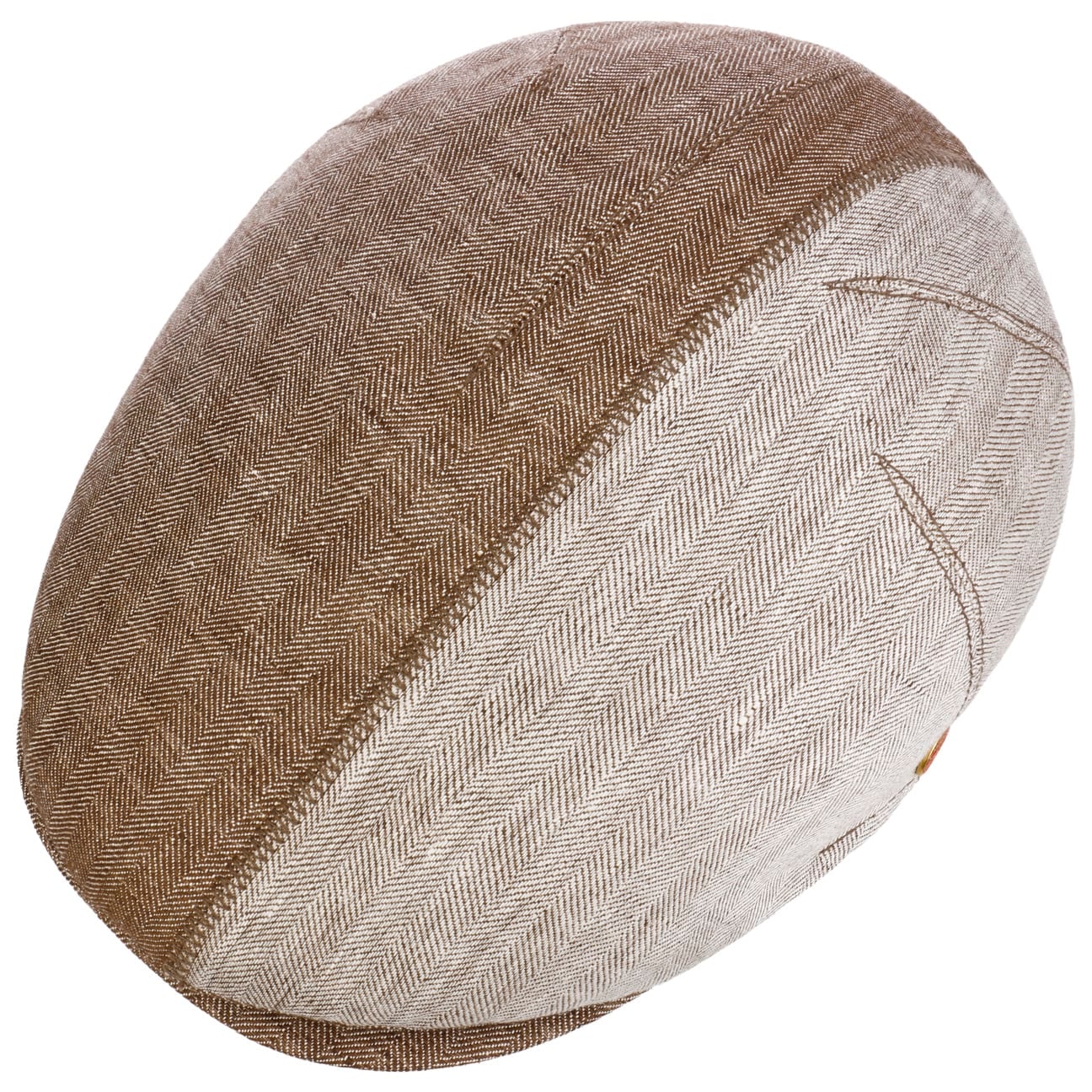 mayser-jasper-twotone-leinen-flatcap-herren-fischgr-t-zweifarbig image 7