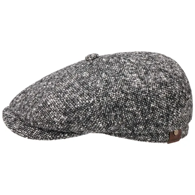 stetson-hatteras-schirmm-tze-ballonm-tze-tweed-meliert-flatcap-59-cm image 1