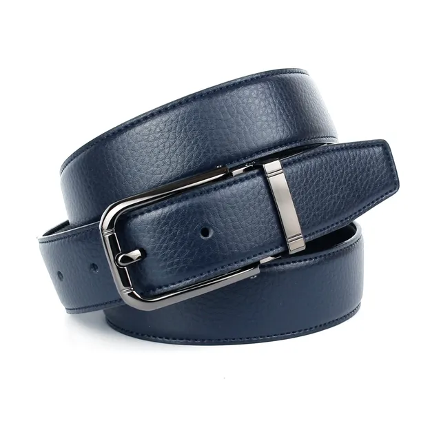 anthoni-crown-3pt88-klassischer-wendeg-rtel-herren-3-5-cm-schwarz-blau-rindleder image 1