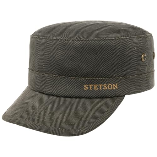 stetson-herringbone-army-cap-stoffcap-mit-fleecefutter image 8