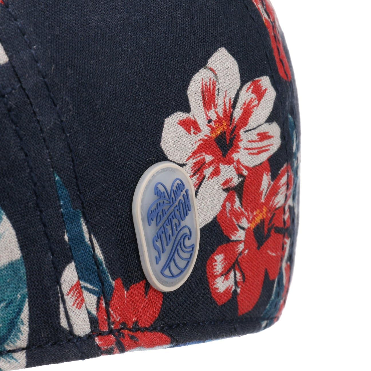 stetson-flowlin-flatcap-blumenprint-leinen-mehrfarbig-damen-herren image 6