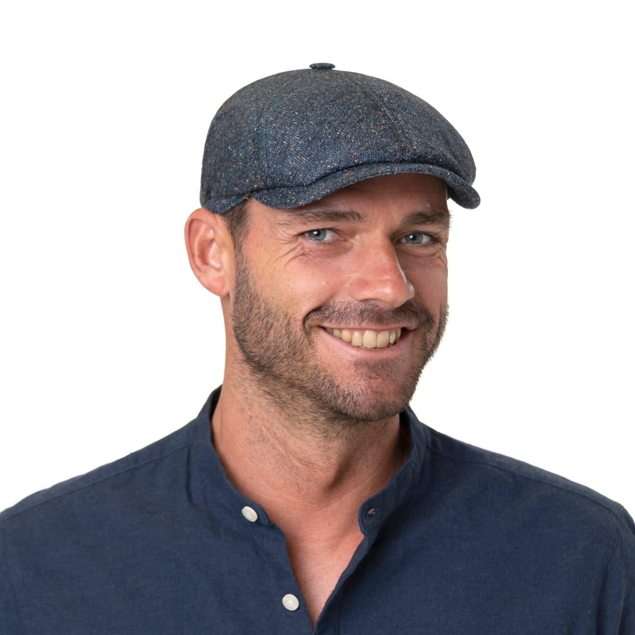 stetson-6-panel-donegal-flatcap-aus-seide-und-wolle-uv-schutz-40-made-in-germany image 2
