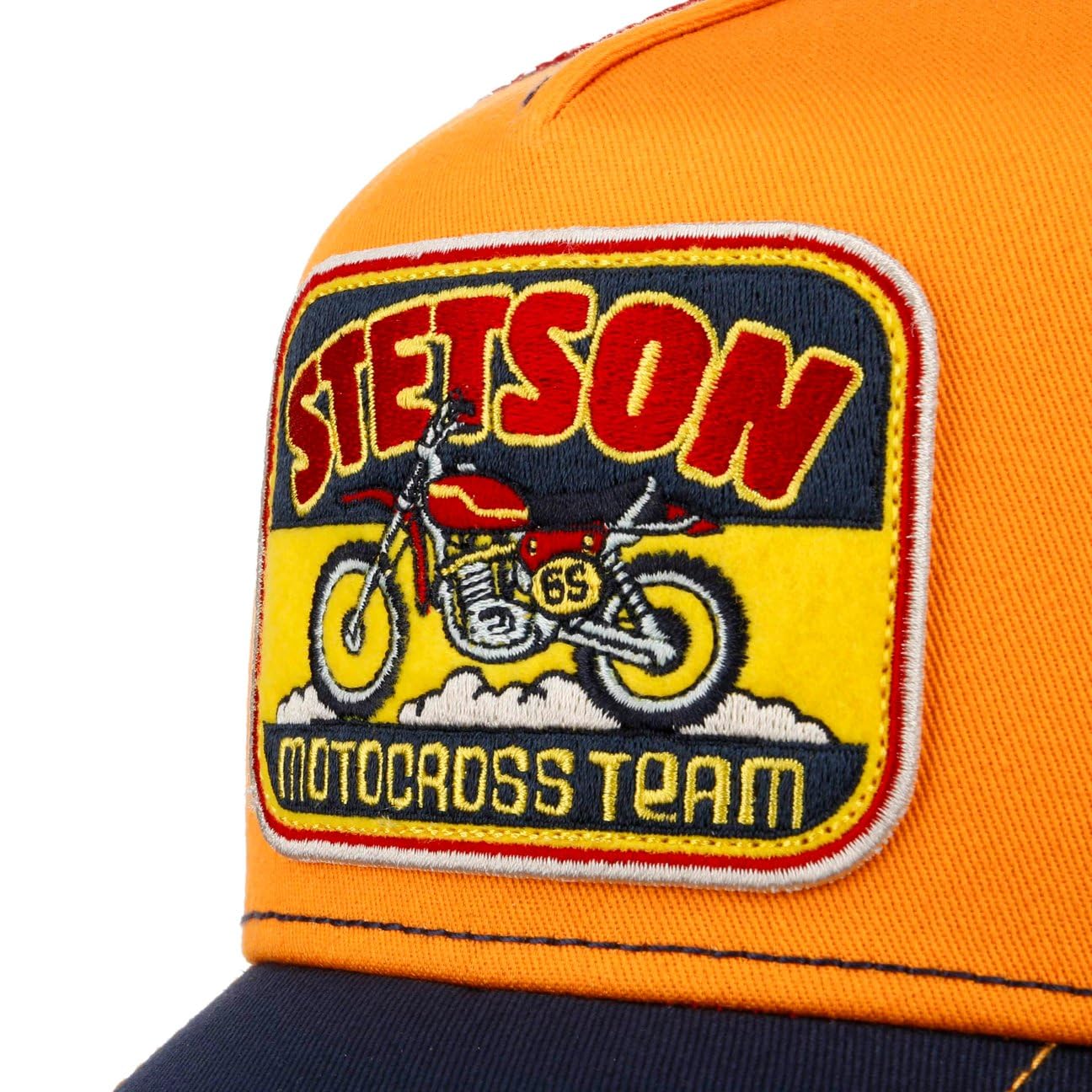 stetson-motorcross-team-trucker-cap-mehrfarbig-mesh-stoffcap-mit-patch image 6