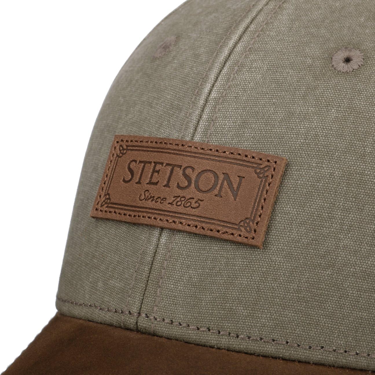 stetson-rustic-baseballcap-6-panel-baumwolle-lederschirm-uv-schutz-40 image 6