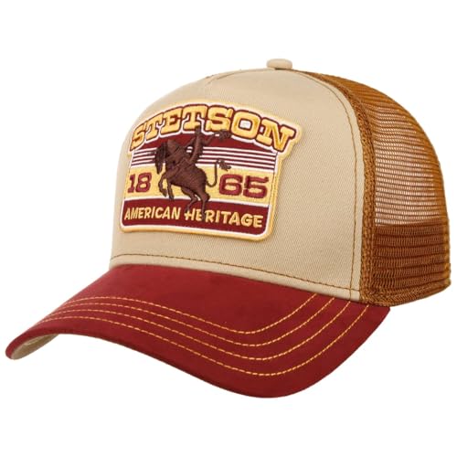 stetson-heritage-rodeo-trucker-cap-baumwolle-verstellbar image 7