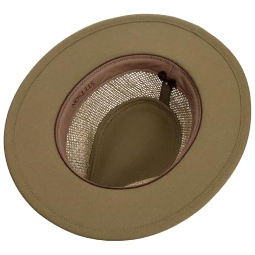 stetson-stonebrook-traveller-strohhut-mit-stoff-garniturband-f-r-damen-und-herre image 7