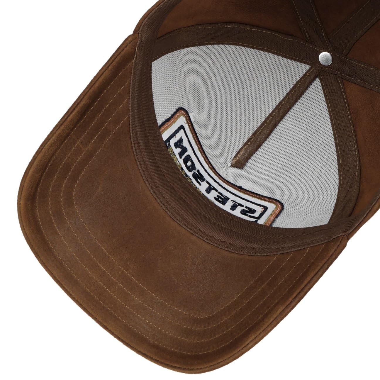 stetson-retro-stripes-truckercap-baseballcap-aus-leder-mix-mehrfarbig image 5