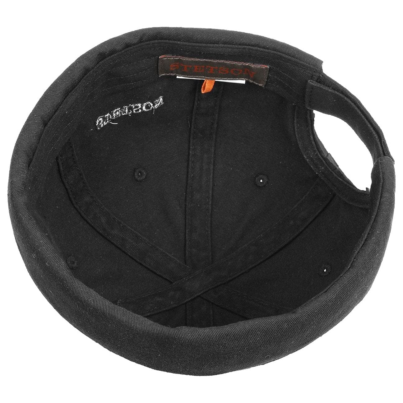 stetson-ocala-dockerhut-herren-schwarz-baumwolle-used-look image 5