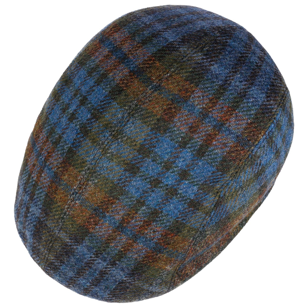 mayser-lennart-check-shetland-flatcap-schurwolle-flatcap-mit-karo image 7