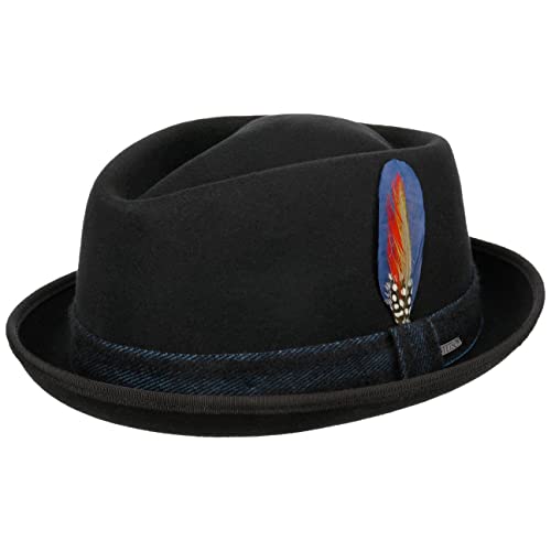 stetson-cendric-diamond-wollhut-pork-pie-schwarz-unisex image 8