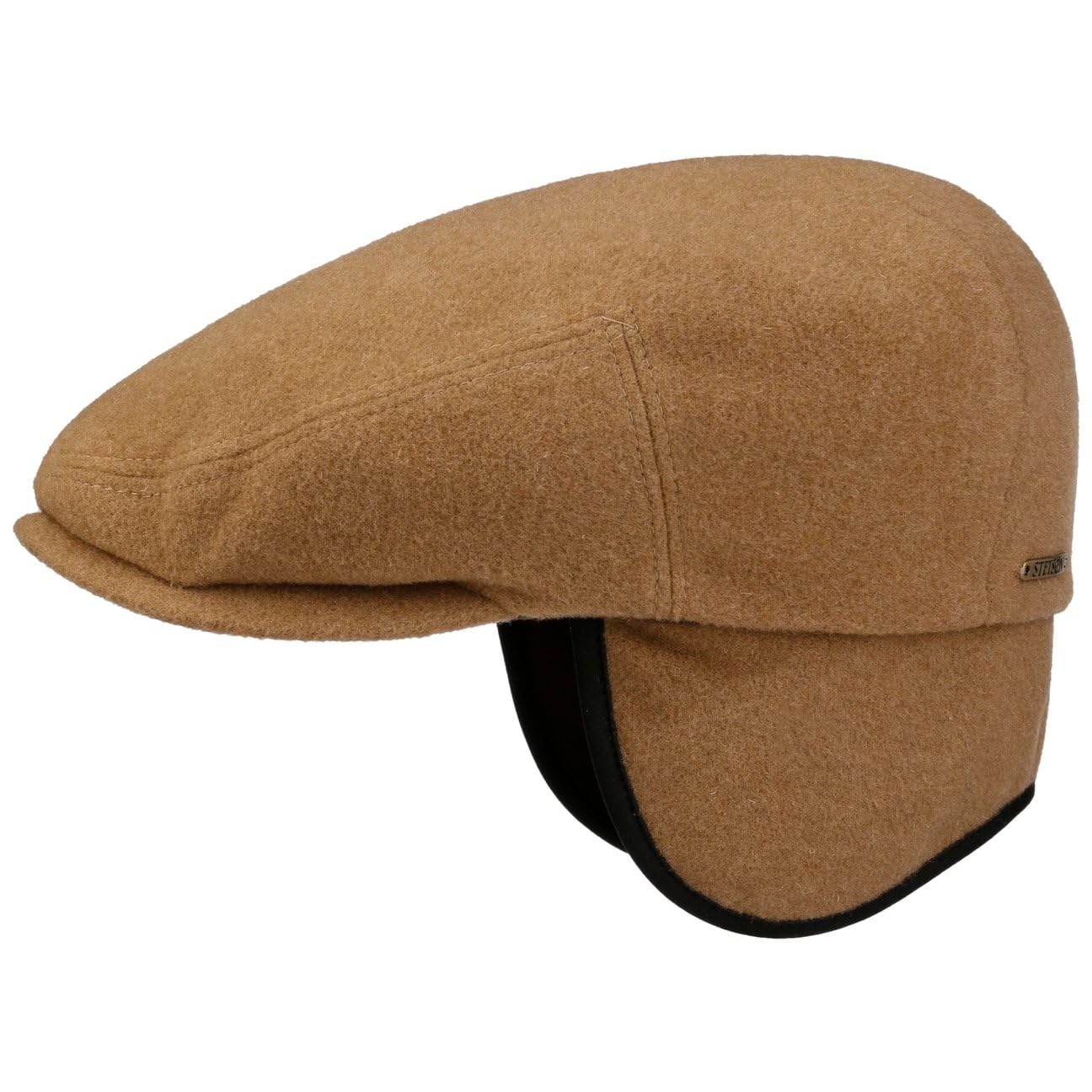 stetson-kent-wool-flat-cap-herren-mit-ohrenklappen image 1
