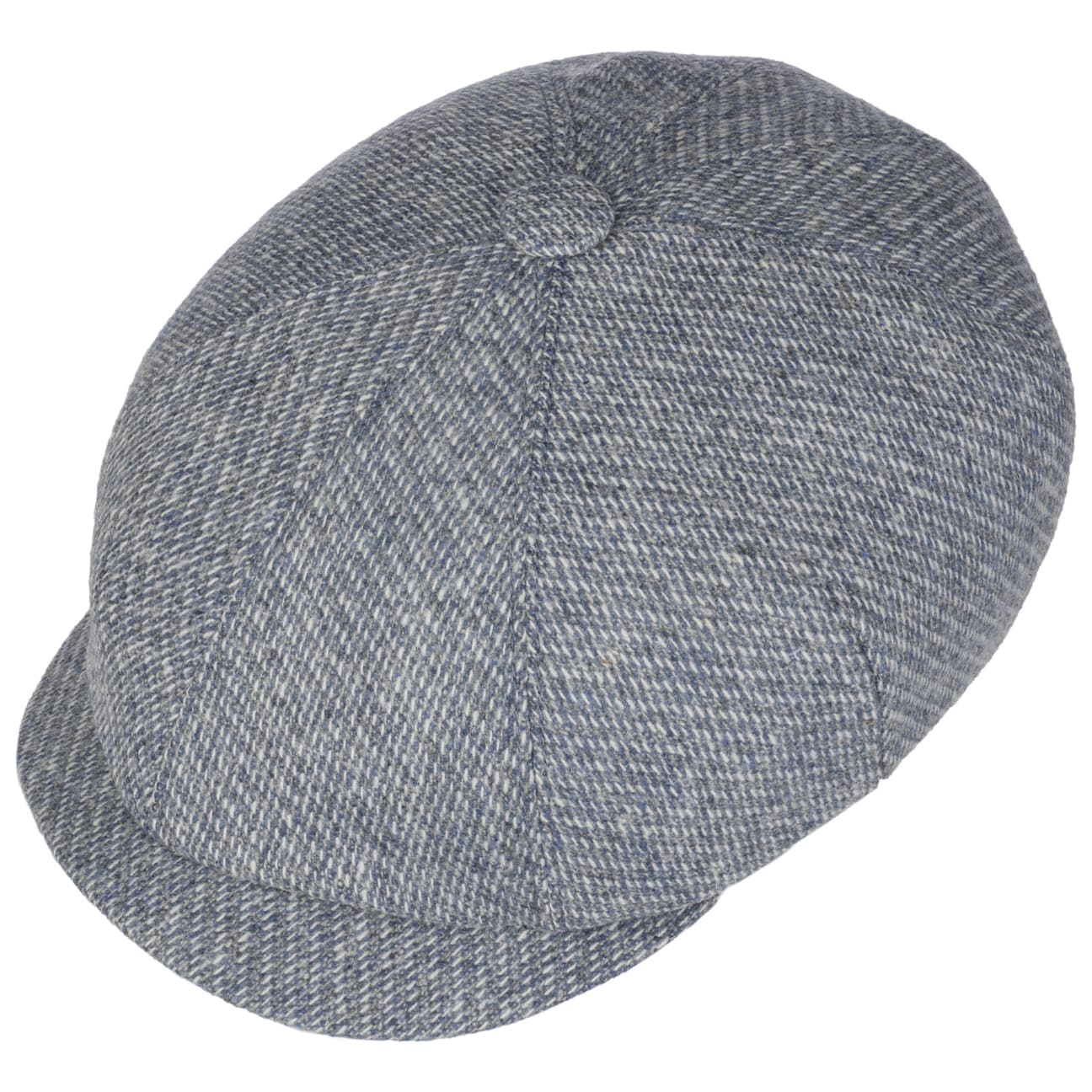 mayser-seven-contrast-edge-flatcap-7-teilige-ballonm-tze-merinowolle image 3