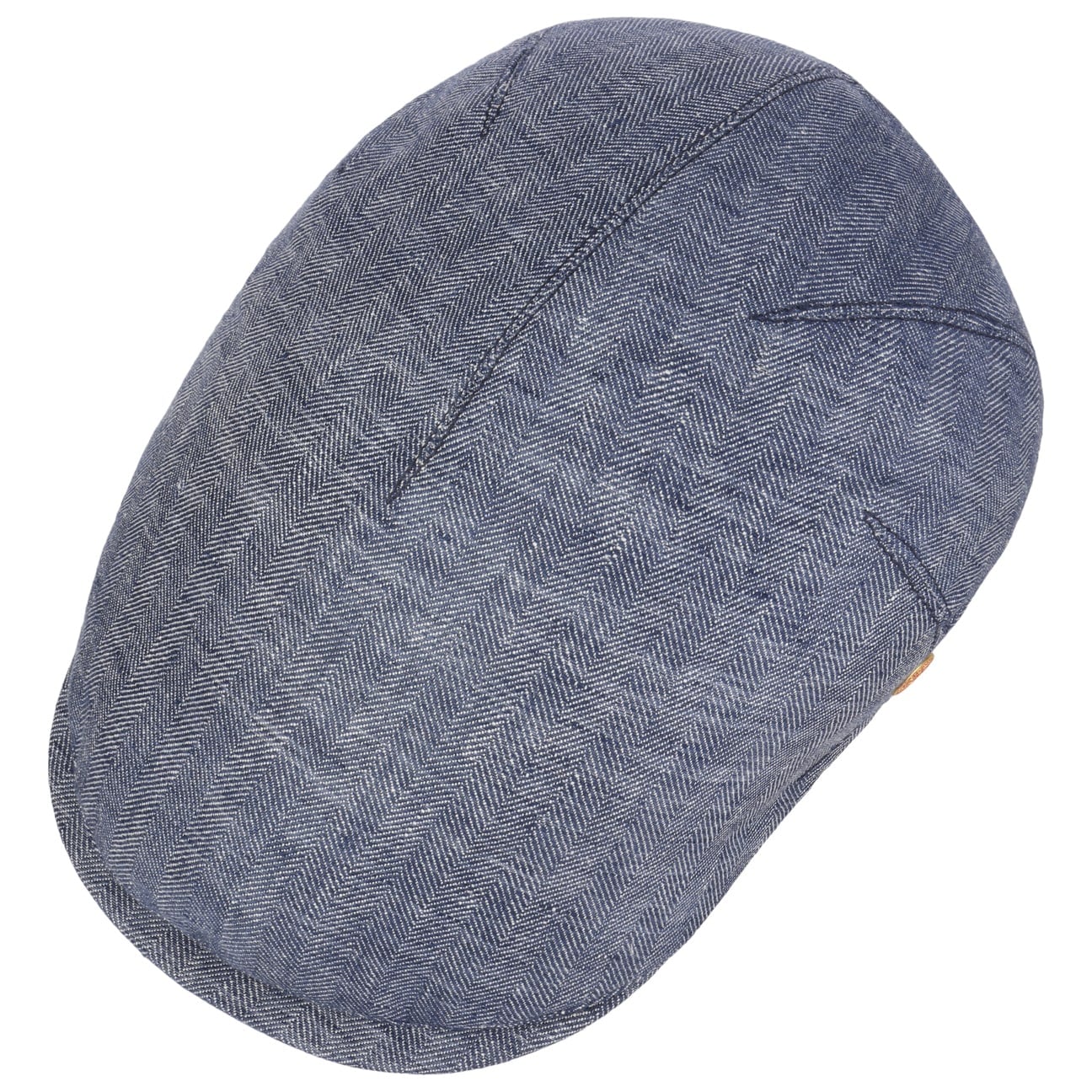 mayser-sidney-herringbone-leinen-flatcap-mit-fischgr-tmuster image 2