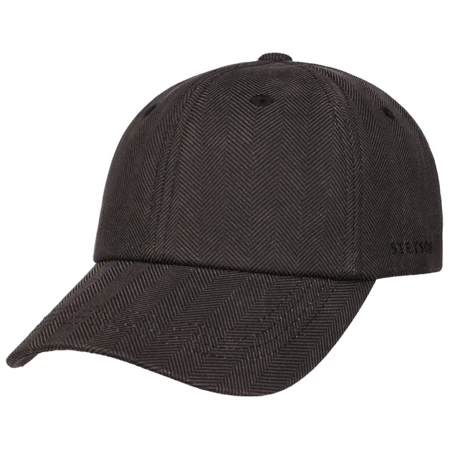 stetson-herringbone-baseballkappe-mit-metallclip-und-futter image 1