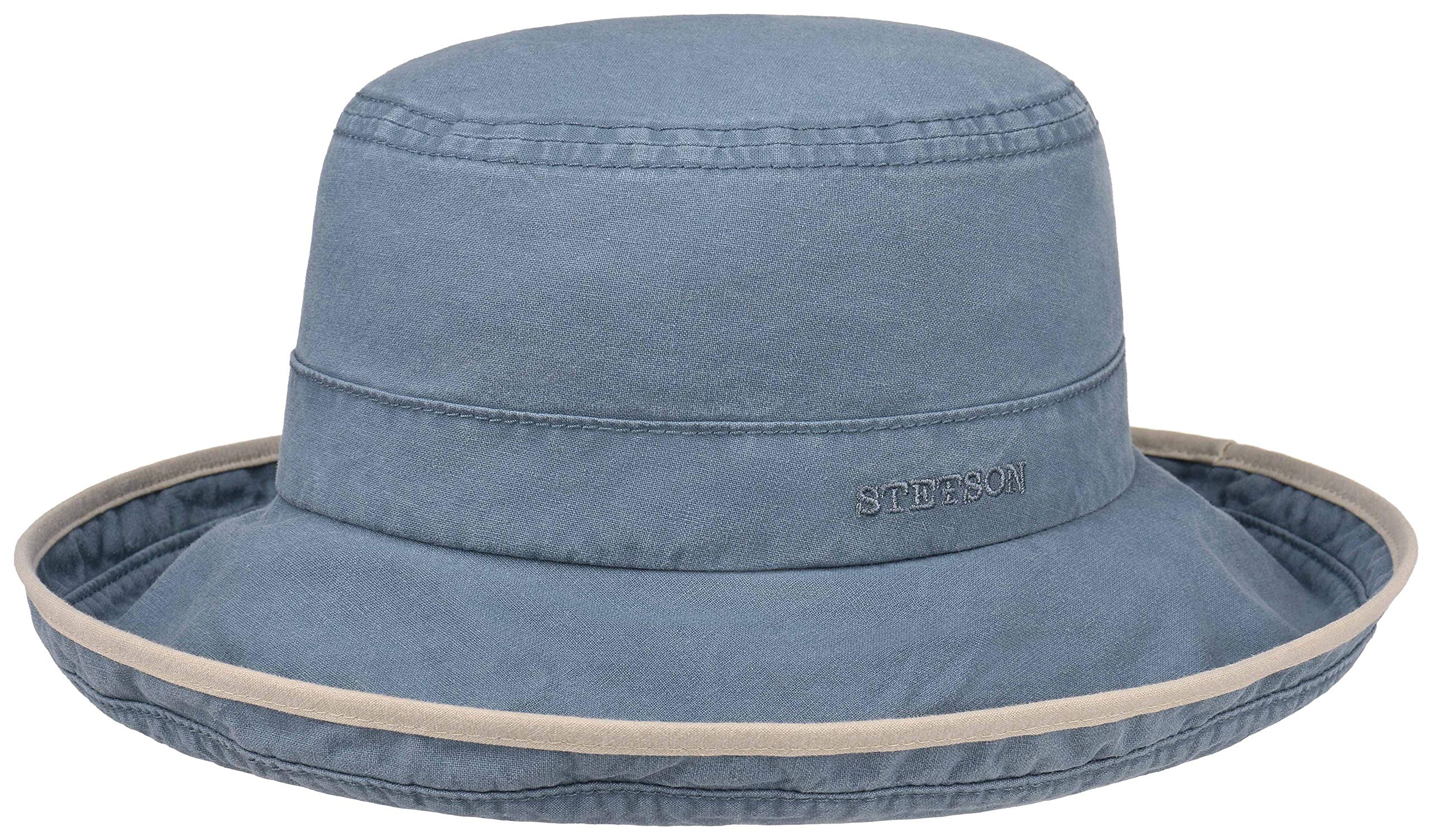 stetson-delave-organic-cotton-hut-hellblau-24-damen-sommerhut image 1