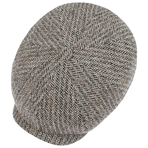 stetson-hatteras-fischgr-ten-flatcap-schurwolle-mit-futter-beige image 6
