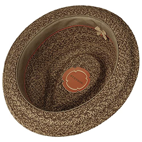 stetson-linnard-player-strohhut-pork-pie-mit-lederband-unisex-fr-hling-sommer image 7
