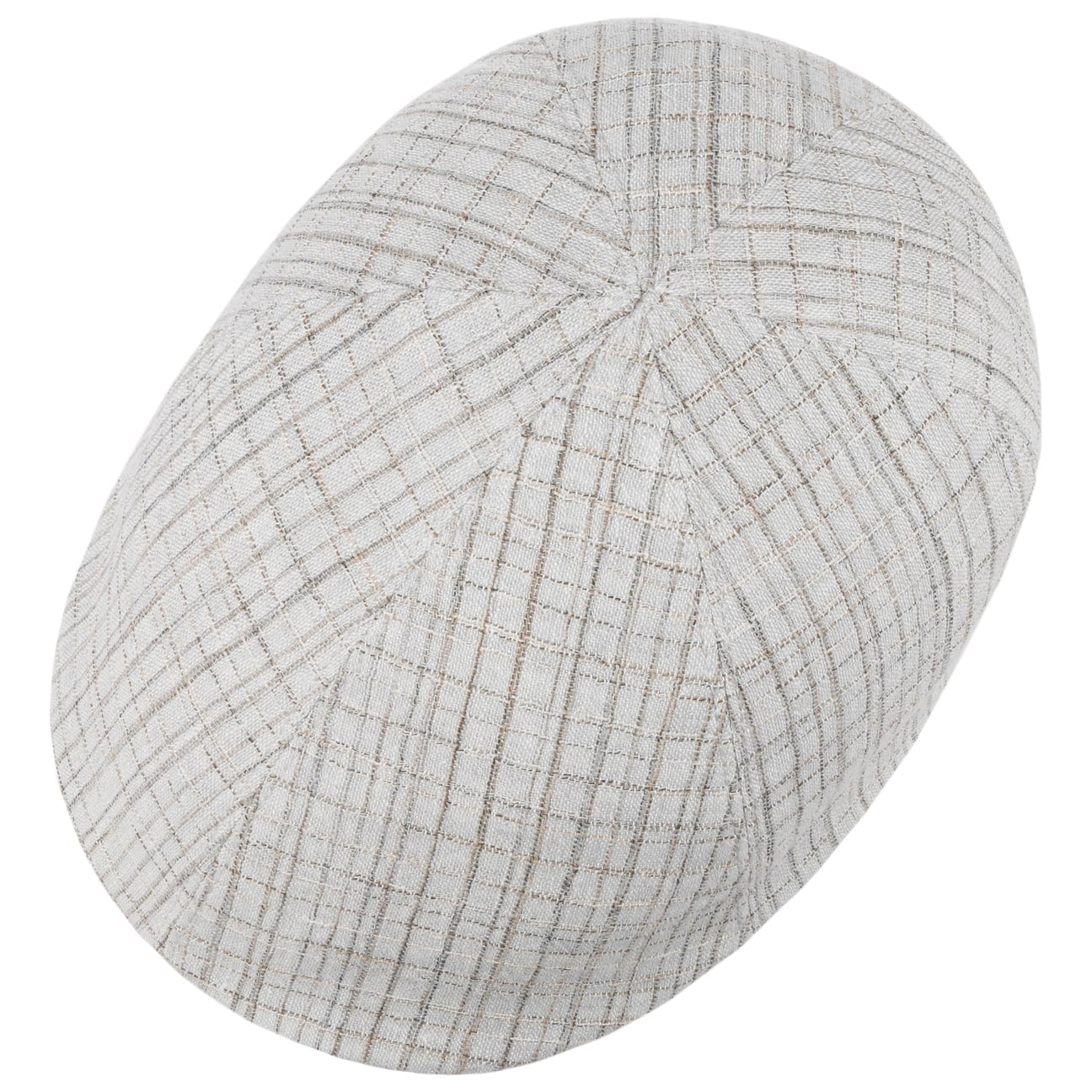 mayser-paddy-cipriota-flatcap-leinen-flatcap-mit-6-panel-schnitt image 3