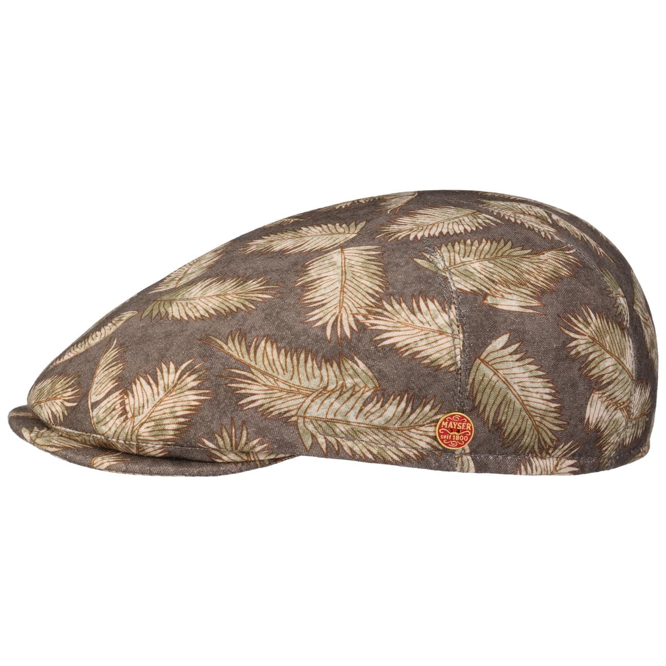 mayser-sidney-leaf-flatcap-blumen-leinen-herren image 5