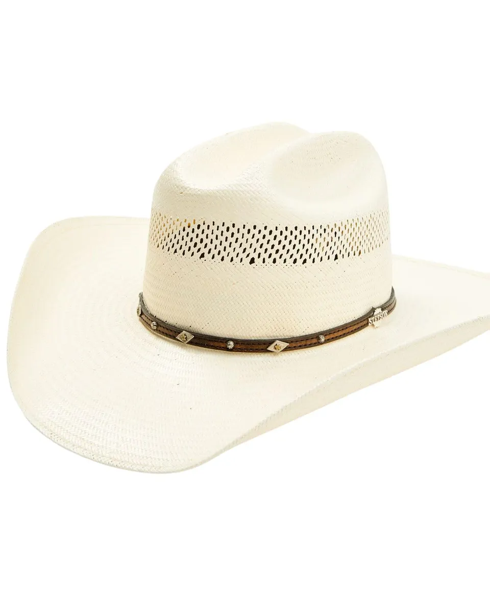 stetson-lobo-10x-straw-cowboy-hut-mit-concho-band image 1