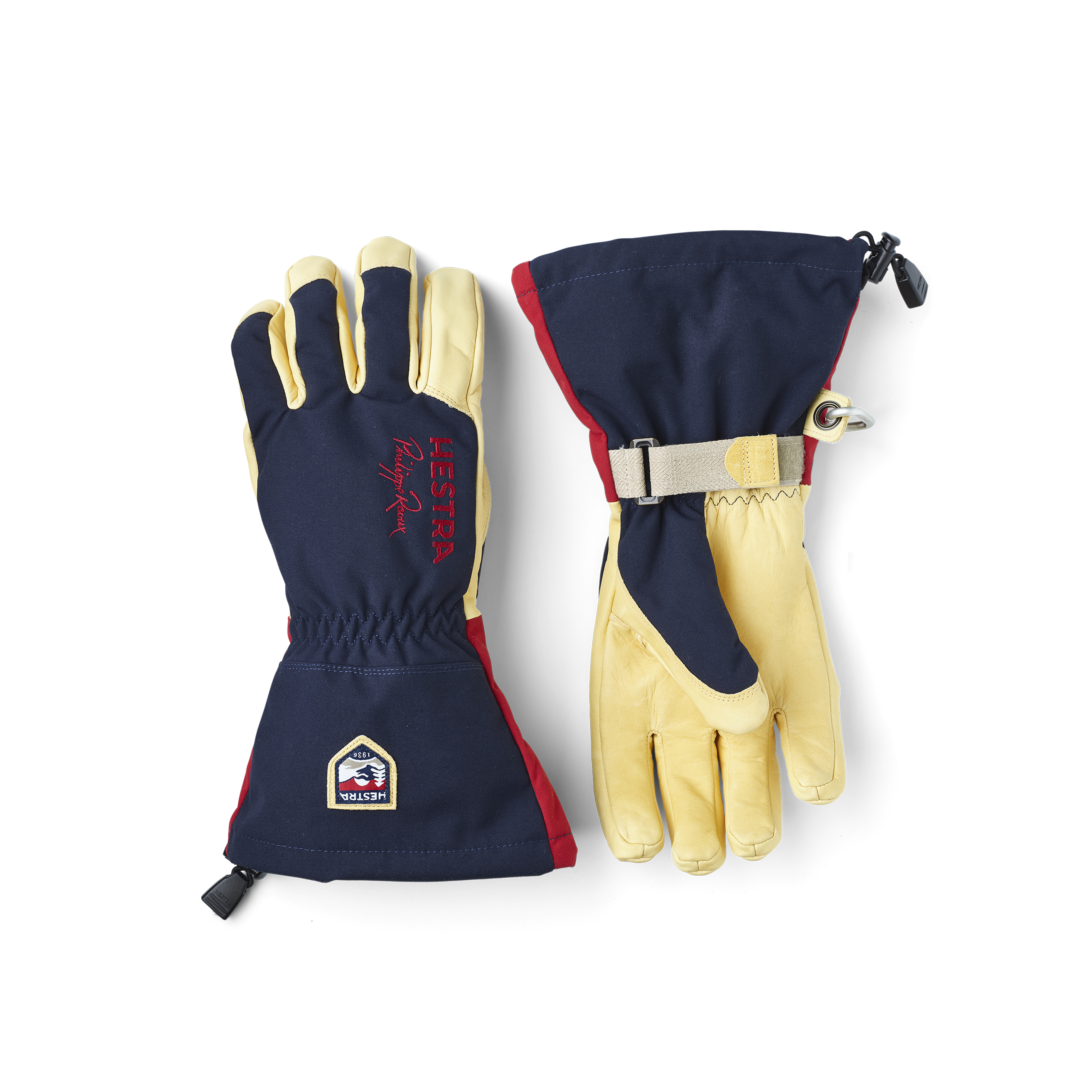 hestra-philippe-raoux-classic-5-finger-skihandschuh-chromfreies-ecocuir-leder-he image 1