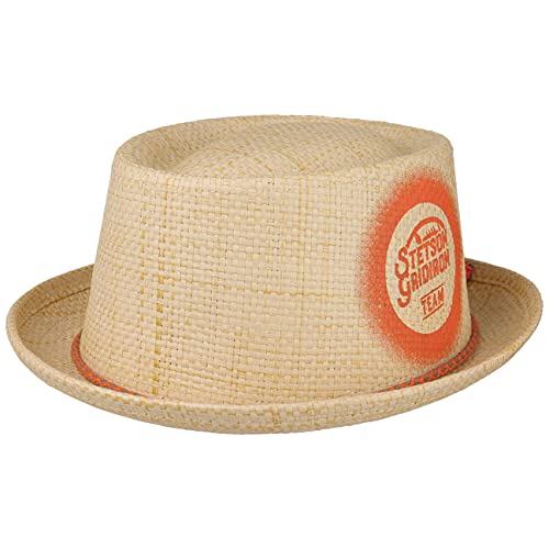 stetson-gridiron-pork-pie-strohhut-unisex image 6