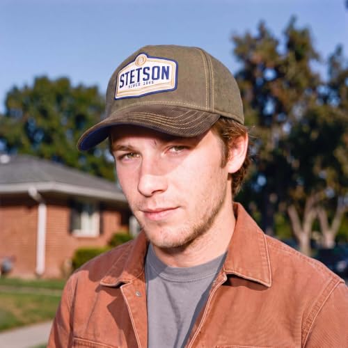 stetson-wordmark-patch-stoffcap-baseballcap-cordschirm-herren image 8