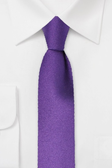 ascot-krawatte-uni-satin-lila-seidenkrawatte-7-5-x-150-cm image 1