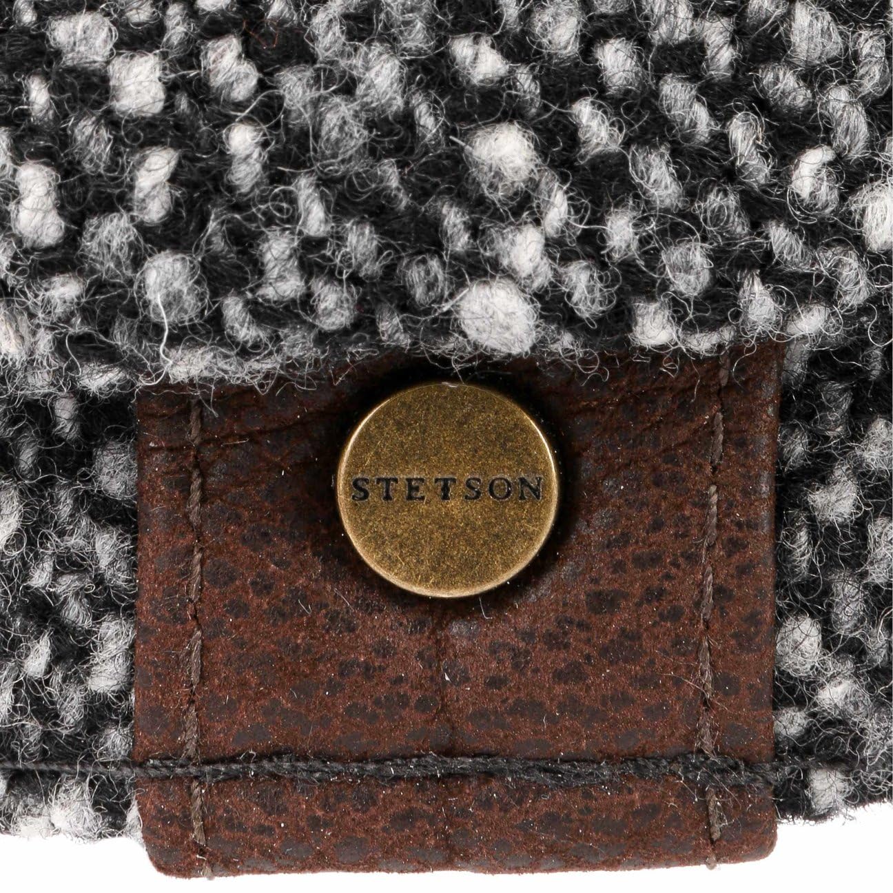 stetson-hatteras-schirmm-tze-ballonm-tze-tweed-meliert-flatcap-59-cm image 6