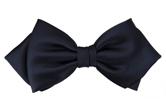 ascot-schleife-uni-satin-marine-form-napoli image 1