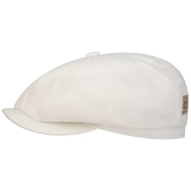 stetson-hatteras-unlined-cotton-flatcap-wei image 1
