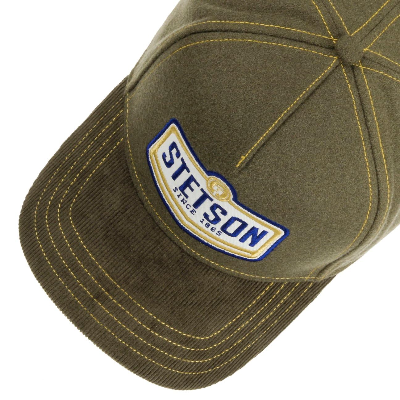 stetson-wordmark-patch-stoffcap-baseballcap-cordschirm-herren image 3