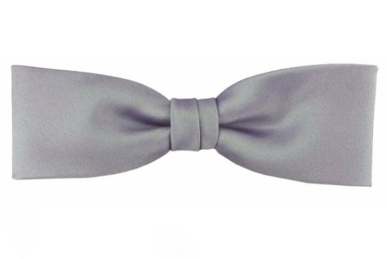 ascot-schleife-uni-satin-schmal-silber-form-wien image 1