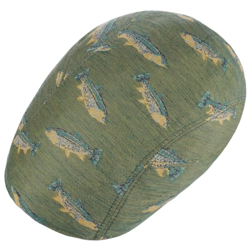 stetson-allover-fish-driver-flatcap-herren-baumwolle-made-in-germany image 6