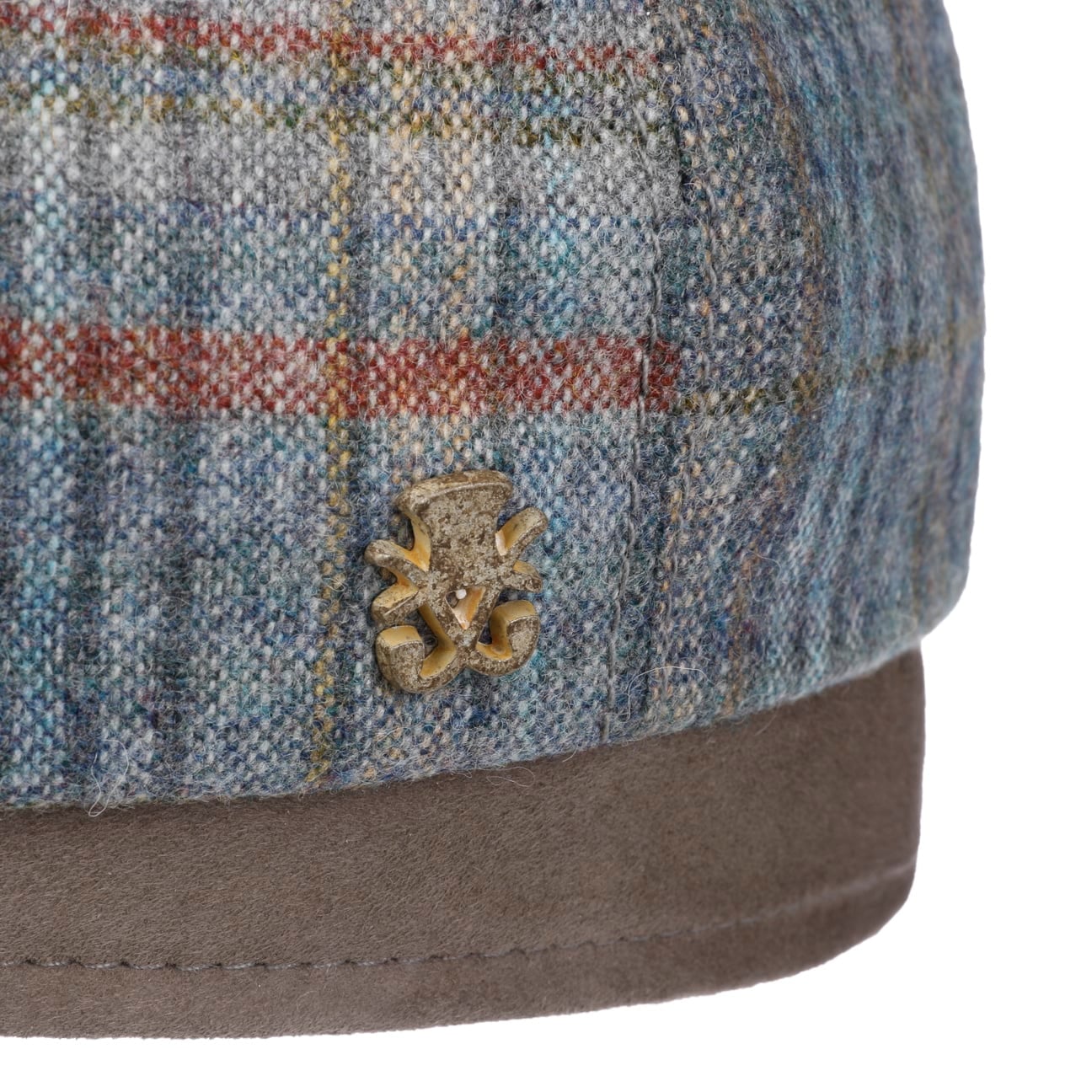 mayser-emil-check-flatcap-zechbauer-schurwolle-kaschmir-ledersaum image 6