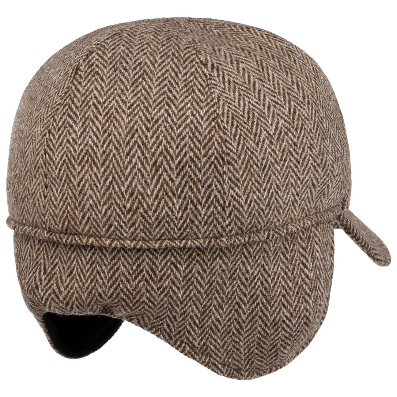 mayser-herringbone-cap-mit-ohrenklappen-woll-basecap-f-r-herren image 6