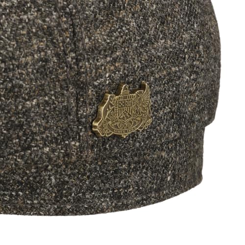stetson-hatteras-since-1865-flatcap-grau-meliert-wollcap-herren image 8