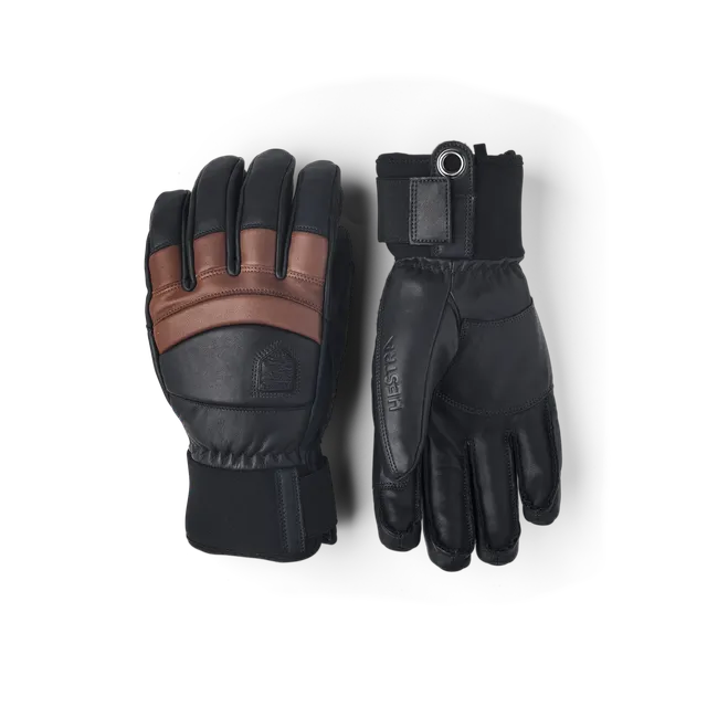hestra-fall-line-5-finger-skihandschuh-leder image 1