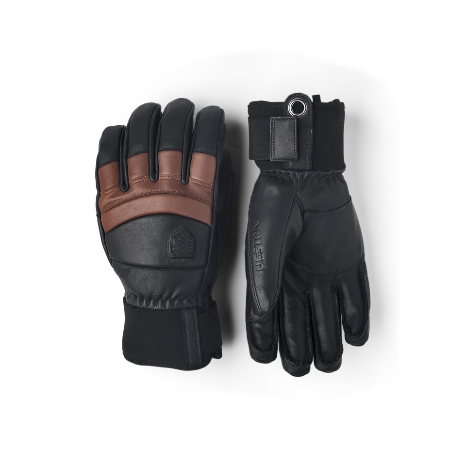 hestra-fall-line-5-finger-skihandschuh-leder image 1