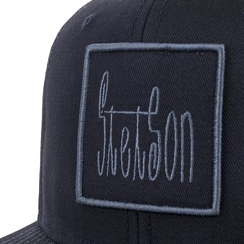 stetson-patch-snapback-cap-flat-brim-aus-baumwolle-verstellbar-unisex image 8