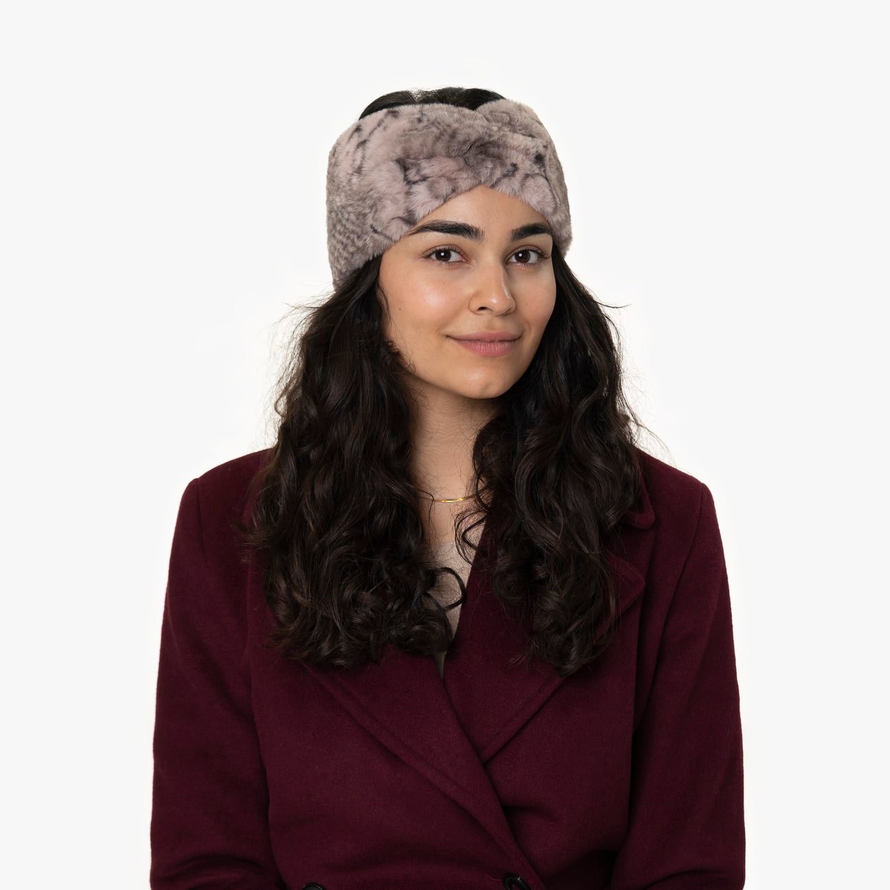 mayser-rita-rose-fake-fur-stirnband-rosa-tiermuster image 1
