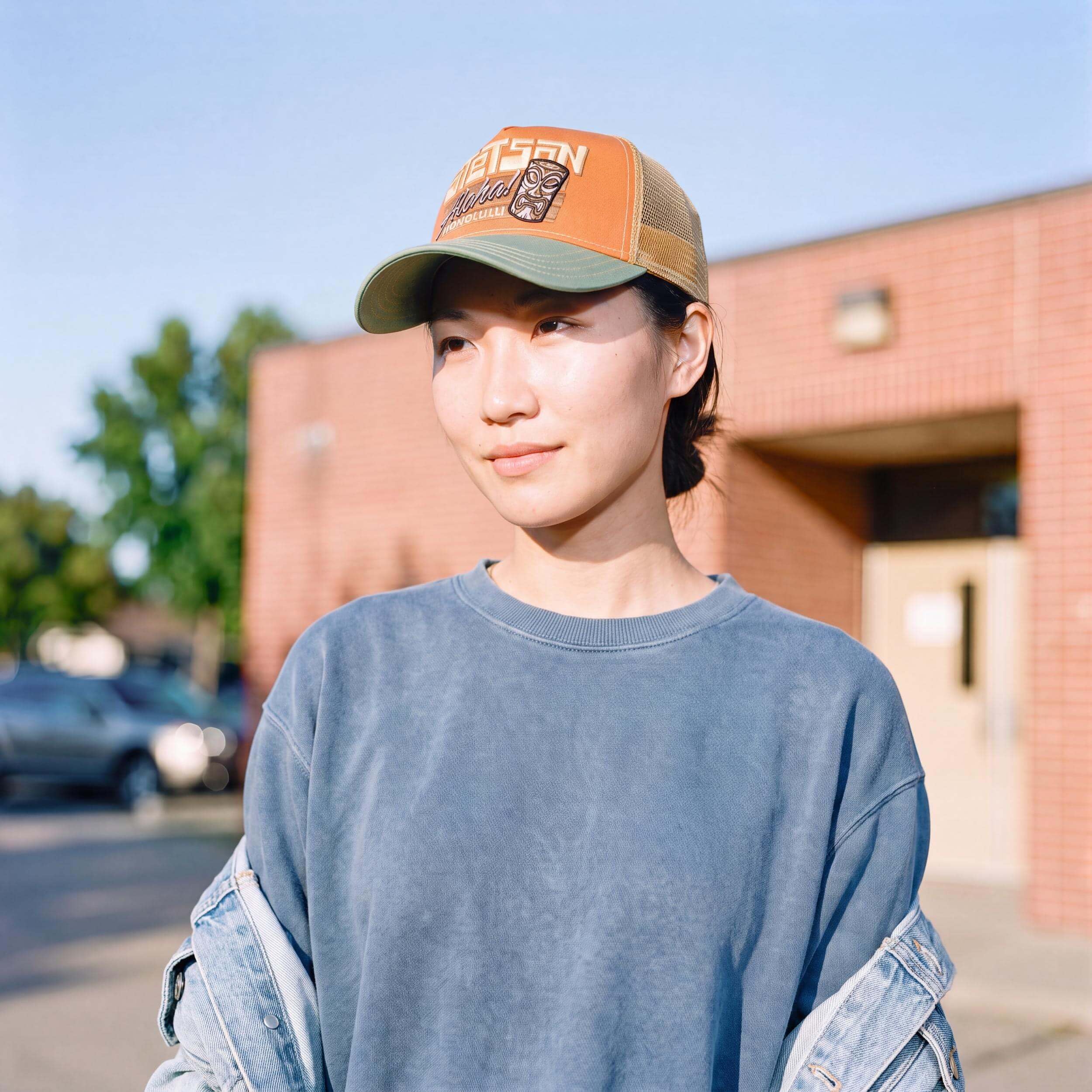 stetson-aloha-honolulu-truckercap-snapback-baumwolle-mesh image 2