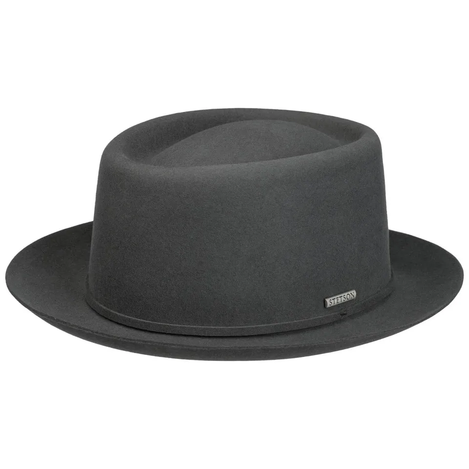 stetson-maysville-pork-pie-hut-wollfilz-asahi-guard-herren image 1