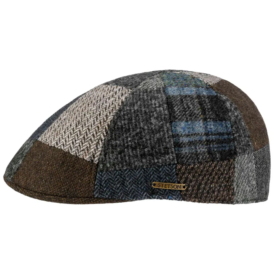 stetson-viscott-patchwork-flatcap-schieberm-tze-herren image 1
