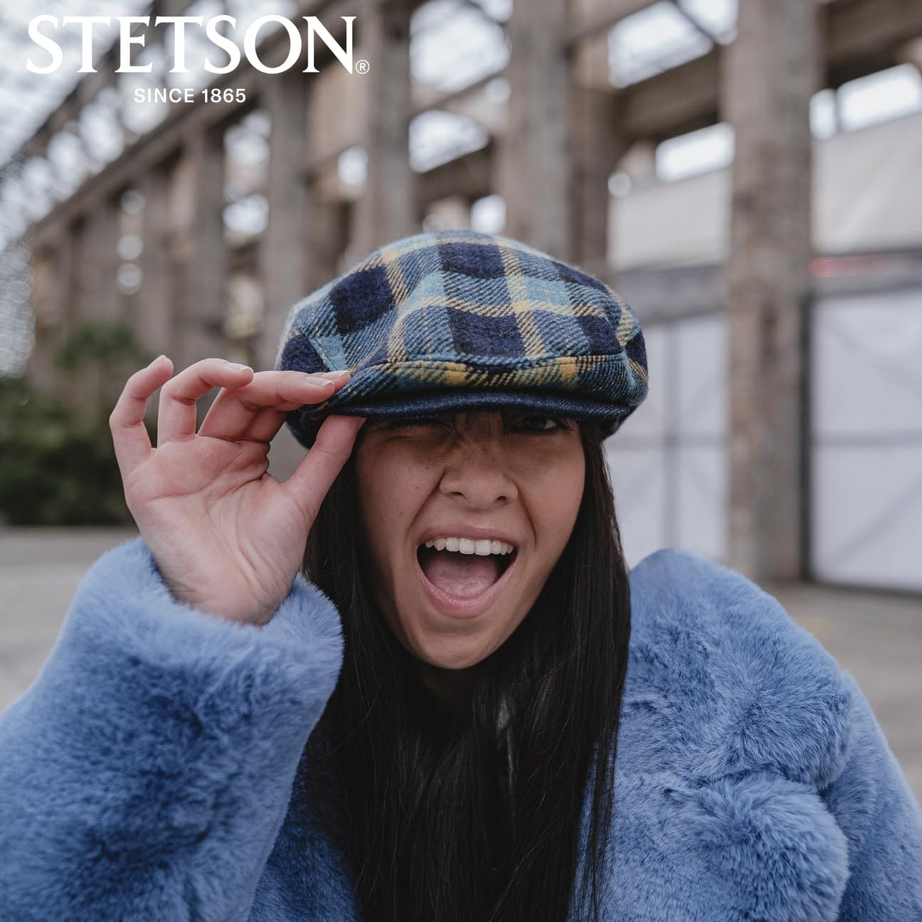 stetson-genola-wool-check-flatcap-karo-schieberm-tze-baumwollfutter-made-in-eu image 2