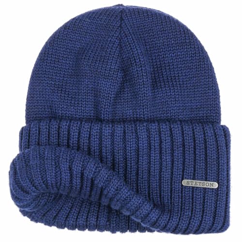 stetson-northport-umschlagm-tze-merinowolle-made-in-italy-damen-herren-blau image 7