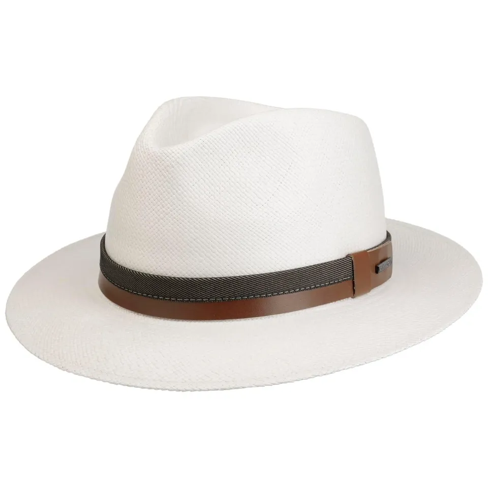stetson-vermaron-traveller-panamahut-panamastroh-natur-lederband-made-in-ecuador image 1