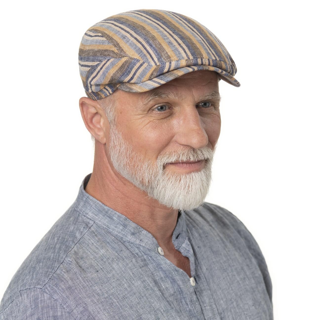 stetson-sacota-driver-flatcap-aus-100-leinen-mit-5-cm-schirm-made-in-eu-sommer image 2
