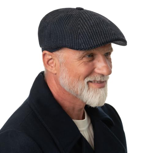 stetson-hatteras-schirmm-tze-gestreift-made-in-germany image 7