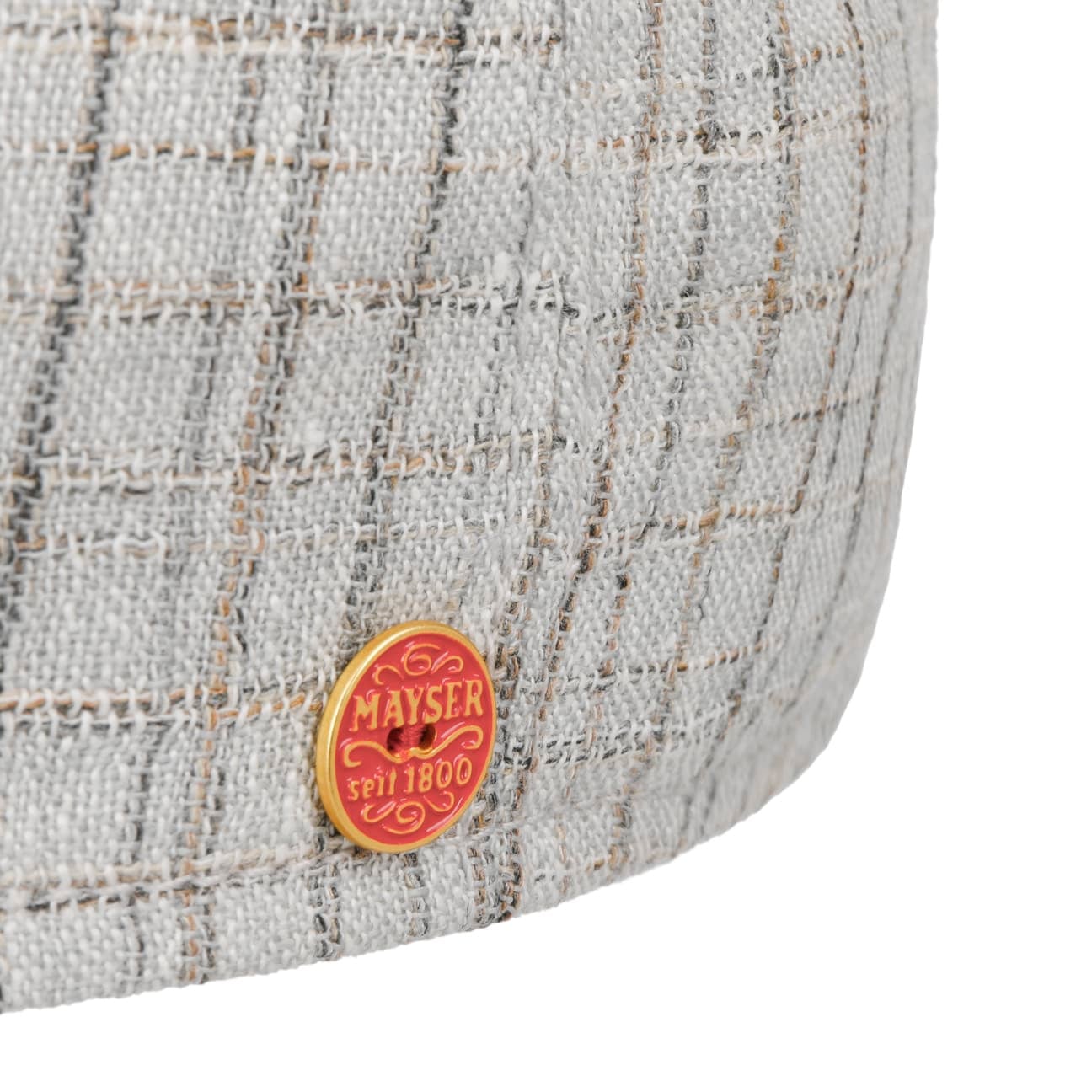mayser-paddy-cipriota-flatcap-leinen-flatcap-mit-6-panel-schnitt image 5